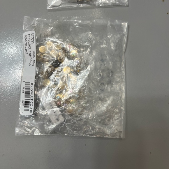 Coach Open Circle Tennis Necklace,nwt ! - Picture 5 of 6